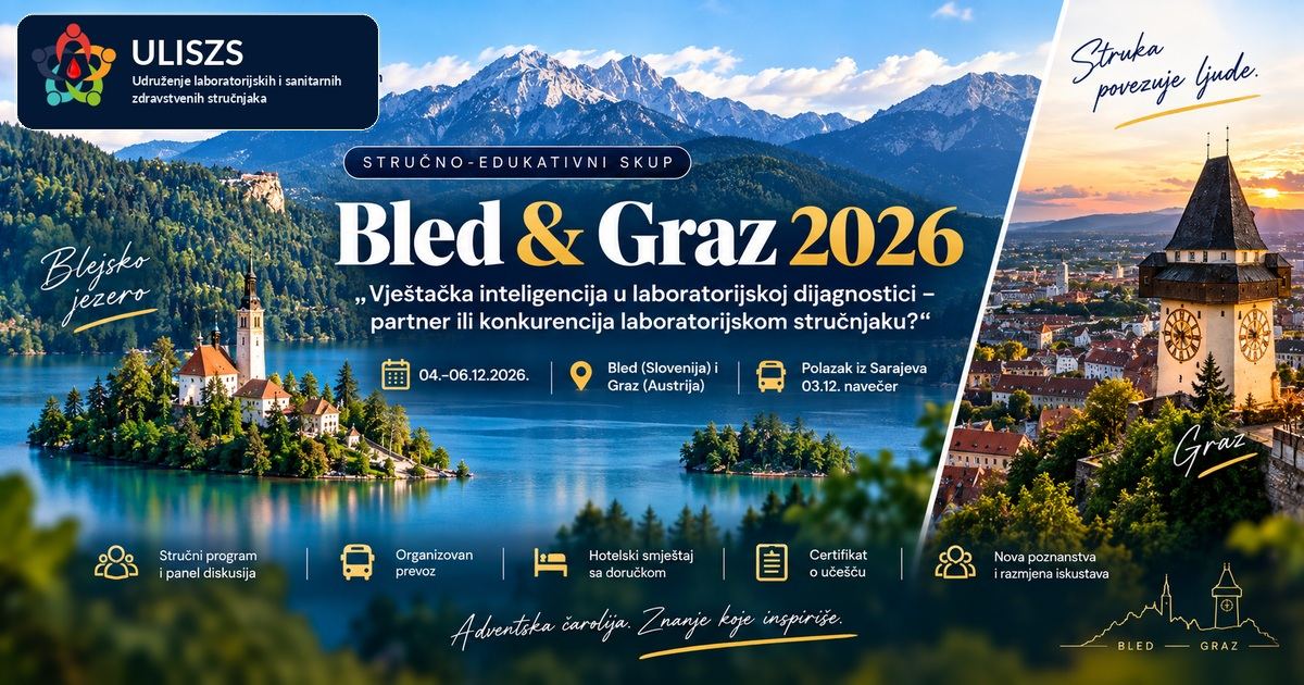 Read more about the article BLED & GRAZ 2026 – Stručno-edukativni skup ULISZS